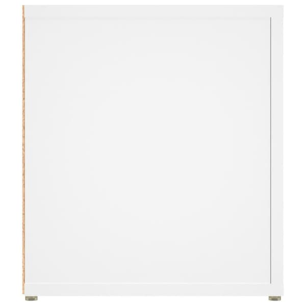 vidaXL tv-borde 2 stk. 80x31,5x36 cm konstrueret træ hvid