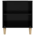 Miniatyrbillede 8 af 11: vidaXL tv-bord 102x44,5x50 cm konstrueret træ sort