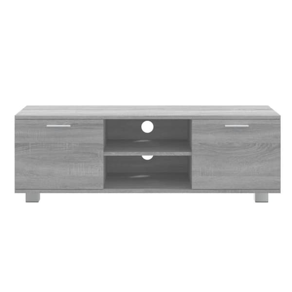 vidaXL TV-taso harmaa Sonoma 120x40,5x35 cm tekninen puu