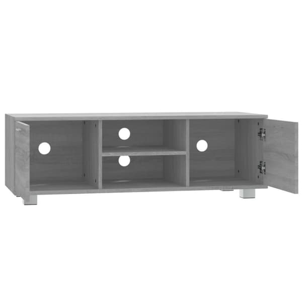 vidaXL TV-taso harmaa Sonoma 120x40,5x35 cm tekninen puu