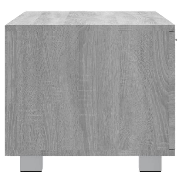 vidaXL TV-taso harmaa Sonoma 120x40,5x35 cm tekninen puu