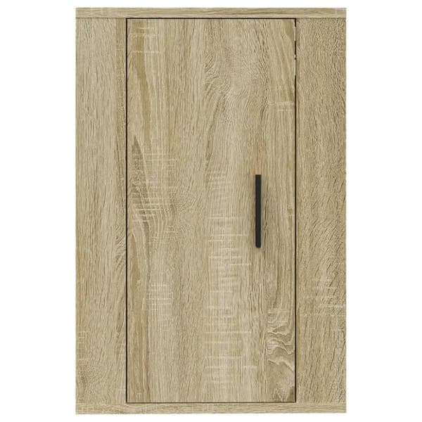 vidaXL Vegghengt TV-benk sonoma eik 40x34,5x60 cm