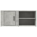 Miniatyrbilde 7 av 11: vidaXL TV-benker 2 stk betonggrå 80x31,5x36 cm konstruert tre