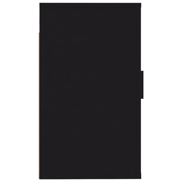 vidaXL Vegghengte TV-benker 2 stk svart 40x34,5x60 cm