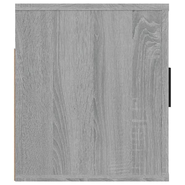 vidaXL Väggmonterad tv-bänk grå sonoma 80x34,5x40 cm
