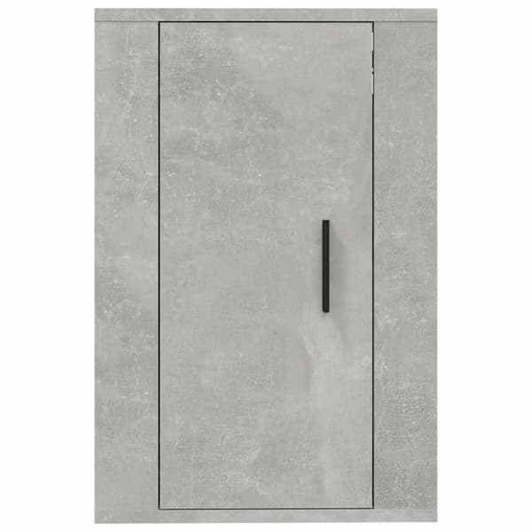 vidaXL Vegghengte TV-benker 2 stk betonggrå 40x34,5x60 cm