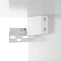 Miniatyrbild 9 av 11: vidaXL Väggmonterad tv-bänk vit högglans 100x34,5x40 cm