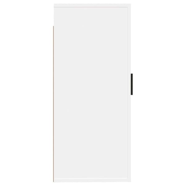 vidaXL Vegghengt TV-benk hvit 40x34,5x80 cm