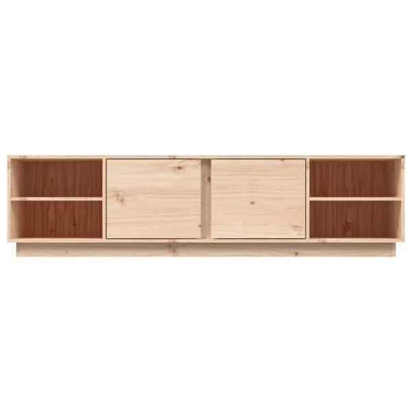 vidaXL TV-benk 156x40x40 cm heltre furu