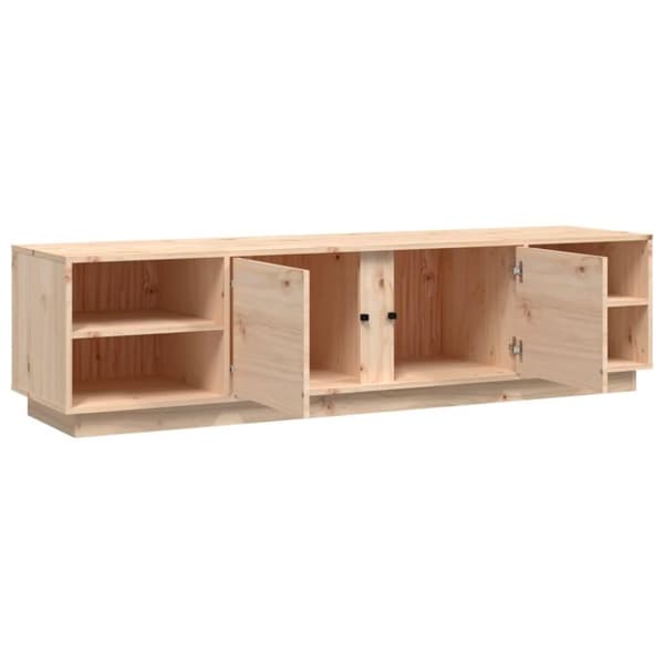 vidaXL TV-benk 156x40x40 cm heltre furu