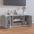 Miniatyrbilde 4 av 10: vidaXL TV-benk grå sonoma 100x35x40 cm konstruert tre