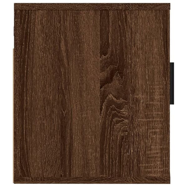 vidaXL Vegghengt TV-benk brun eik 40x34,5x40 cm