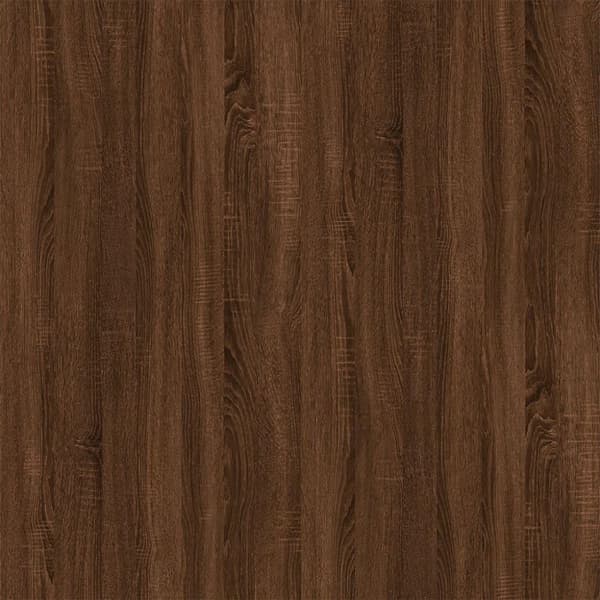vidaXL Vegghengt TV-benk brun eik 40x34,5x40 cm