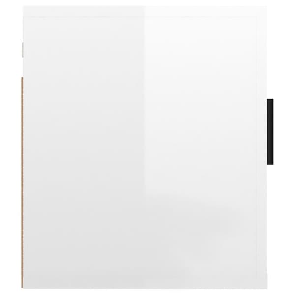 vidaXL Vegghengte TV-benker 2 stk høyglans hvit 40x34,5x40 cm