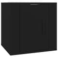 Miniatyrbilde 5 av 11: vidaXL Vegghengte TV-benker 2 stk svart 40x34,5x40 cm