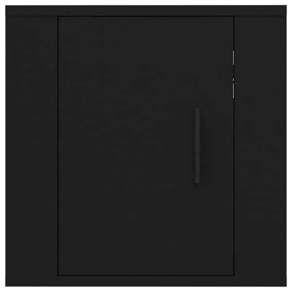 vidaXL Vegghengte TV-benker 2 stk svart 40x34,5x40 cm