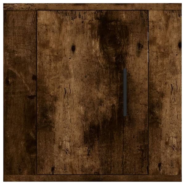vidaXL Vegghengte TV-benker 2 stk røkt eik 40x34,5x40 cm