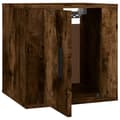 Miniatyrbilde 8 av 11: vidaXL Vegghengte TV-benker 2 stk røkt eik 40x34,5x40 cm