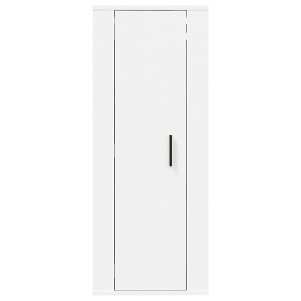 vidaXL Vegghengt TV-benk hvit 40x34,5x100 cm