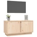 Miniatyrbilde 4 av 10: vidaXL Tv-bänk 80x35x40,5 cm massiv furu