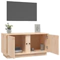 Miniatyrbilde 5 av 10: vidaXL Tv-bänk 80x35x40,5 cm massiv furu