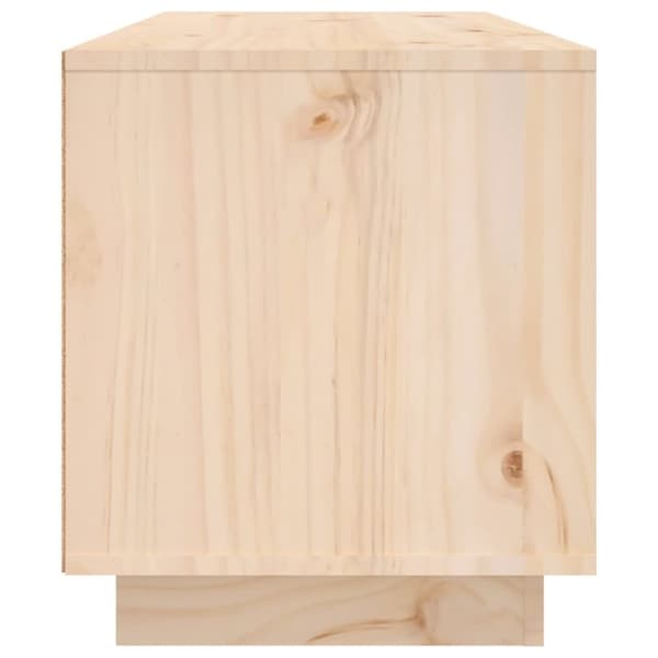 vidaXL Tv-bänk 80x35x40,5 cm massiv furu