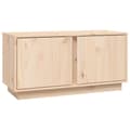 Miniatyrbilde 2 av 10: vidaXL Tv-bänk 80x35x40,5 cm massiv furu