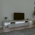Pikkukuva 3 / 11: vidaXL TV-taso LED-valoilla betoninharmaa 215x36,5x40 cm