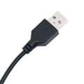 Miniatyrbilde 9 av 11: vidaXL TV-benk med LED-lys svart 260x36,5x40 cm