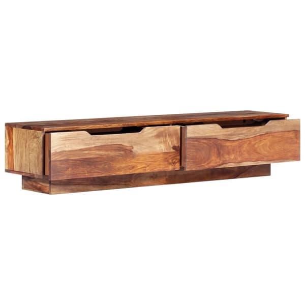 vidaXL TV-taso 145x30x30 cm massiivipuu