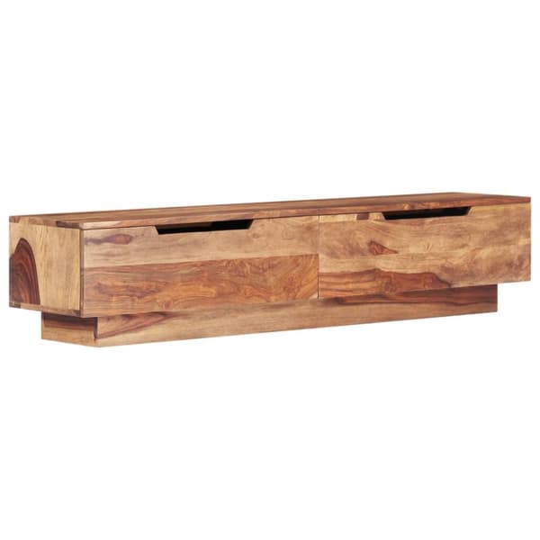 vidaXL TV-taso 145x30x30 cm massiivipuu