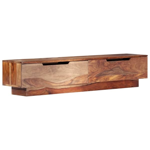 vidaXL TV-taso 145x30x30 cm massiivipuu