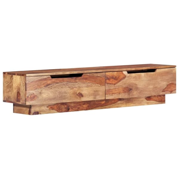 vidaXL TV-taso 145x30x30 cm massiivipuu