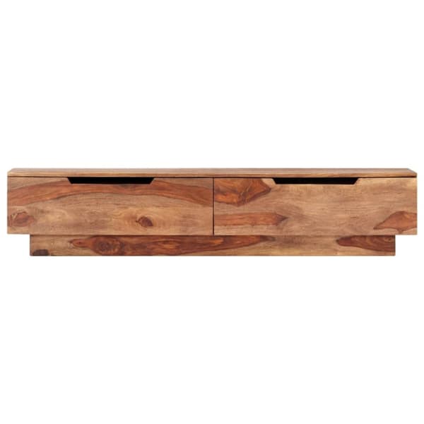 vidaXL TV-taso 145x30x30 cm massiivipuu