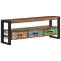 Miniatyrbilde 1 av 11: vidaXL TV-benk 120x30x45 cm gjenvunnet heltre