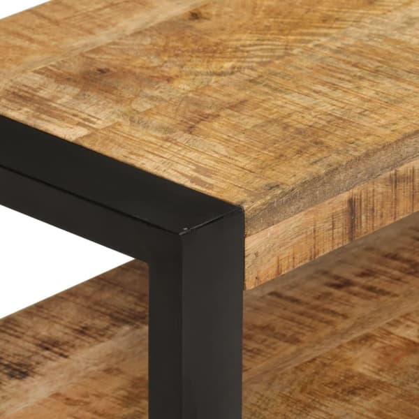 vidaXL TV-benk 120x30x45 cm heltre mango