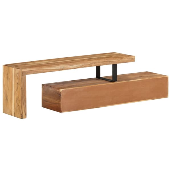 vidaXL tv-bord massivt akacietræ