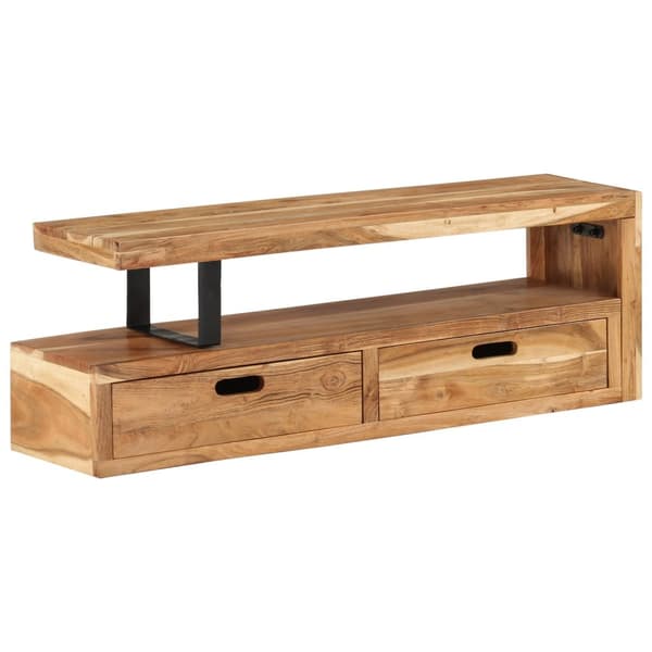 vidaXL tv-bord massivt akacietræ