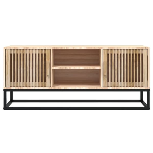 vidaXL TV-benk 105x30x45 cm konstruert tre og jern