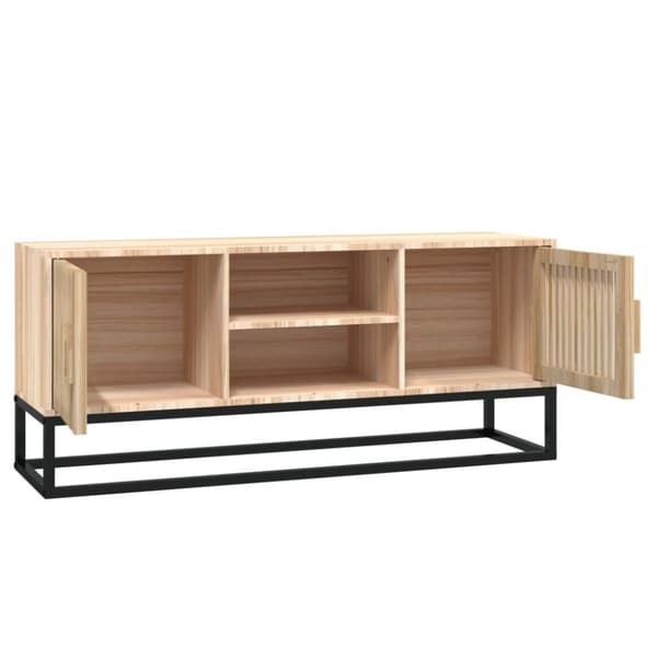 vidaXL TV-benk 105x30x45 cm konstruert tre og jern