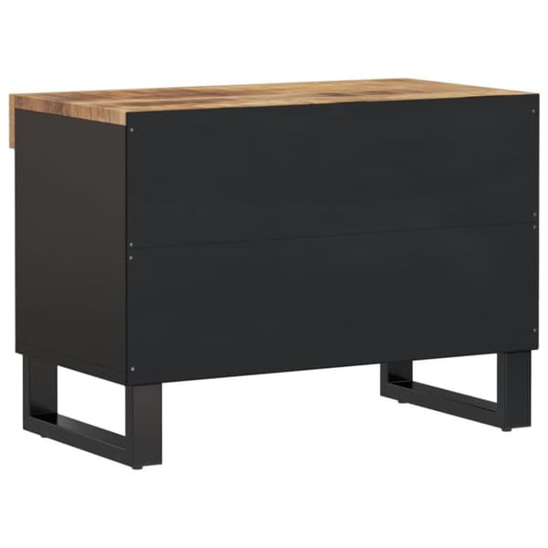 vidaXL TV-benk 60x33x43,5 cm heltre mango