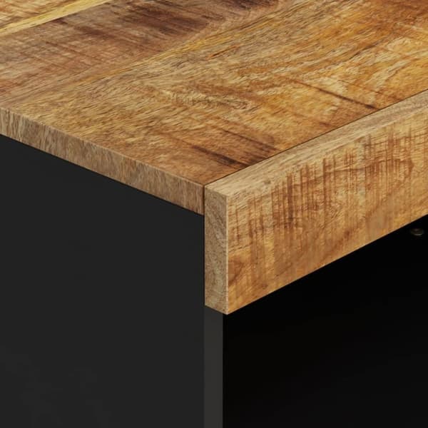vidaXL TV-benk 60x33x43,5 cm heltre mango
