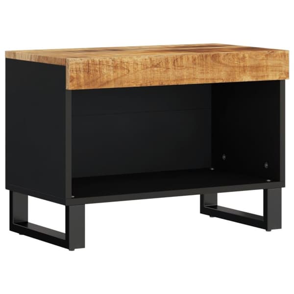 vidaXL TV-benk 60x33x43,5 cm heltre mango