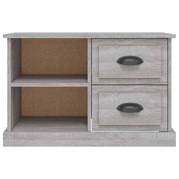 vidaXL TV-benk grå sonoma 73x35,5x47,5 cm konstruert tre