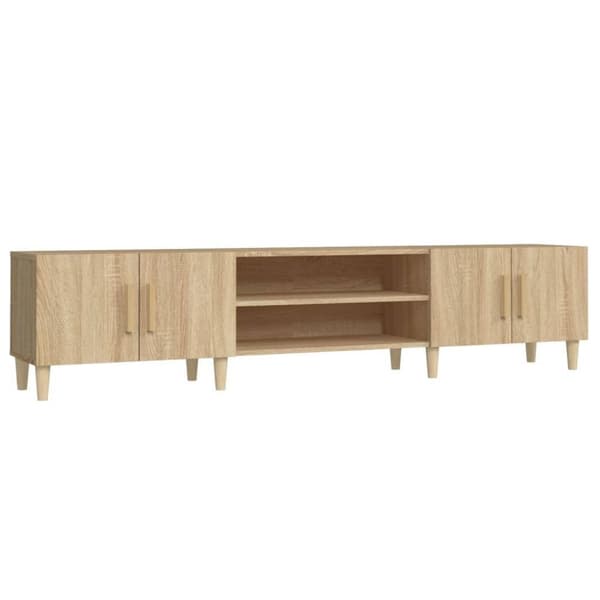 vidaXL TV-skåp sonoma-ek 180x31,5x40 cm konstruerat trä