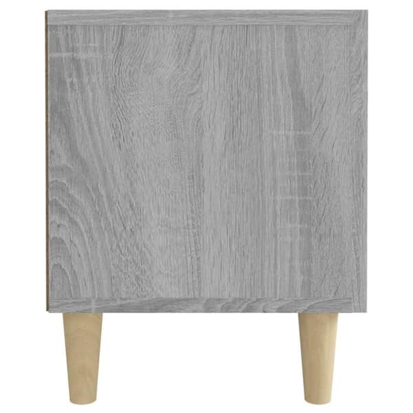 vidaXL TV-benk grå sonoma 180x31,5x40 cm konstruert tre