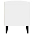 Miniatyrbilde 8 av 10: vidaXL TV-benk hvit 180x31,5x40 cm konstruert tre