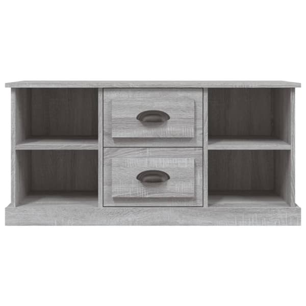 vidaXL TV-benk grå sonoma 99,5x35,5x48 cm konstruert tre