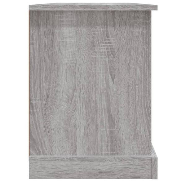 vidaXL TV-benk grå sonoma 99,5x35,5x48 cm konstruert tre