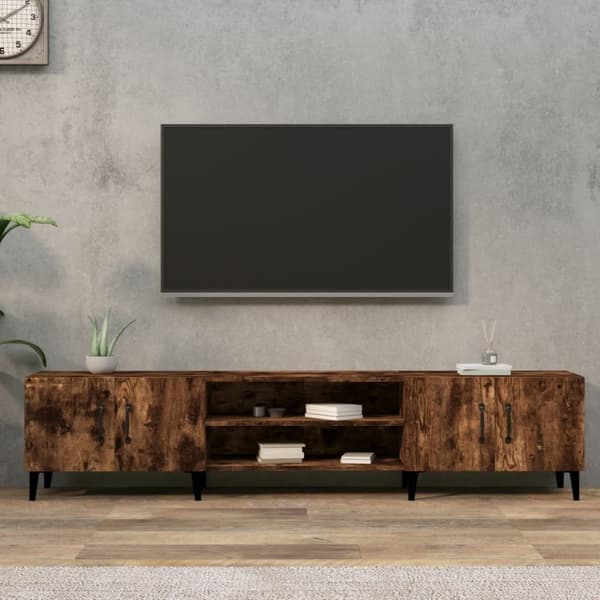 vidaXL TV-taso savutammi 180x31,5x40 cm tekninen puu